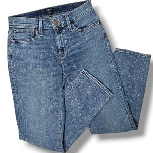 J. CREW | SLIM BOYFRIEND LIGHT STONE-WASHED JEANS